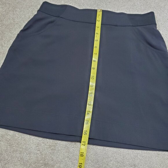 COLUMBIA All Seasons Skort Shorts Skirt Hiking Stretch Black Women's Medium - Picture 10 of 12